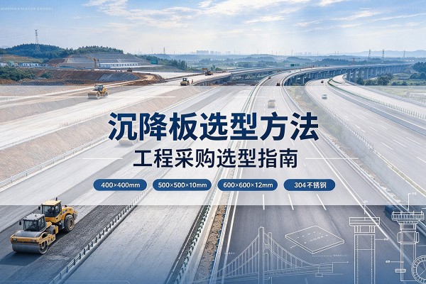 和布克赛尔沉降板选择方法
