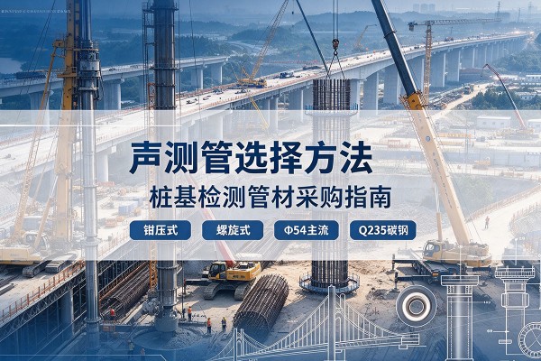 和布克赛尔声测管选型标准