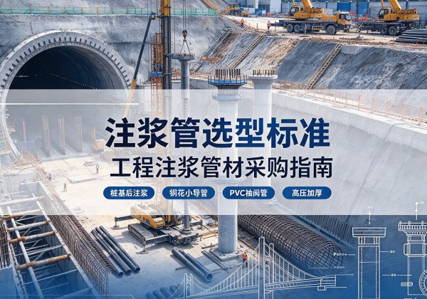 和布克赛尔注浆管选型标准