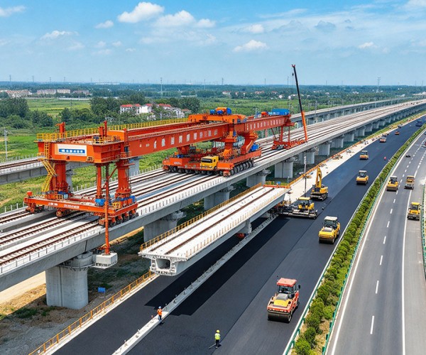 和布克赛尔公路建设